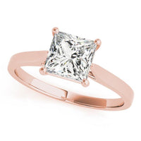 Kenzy — Princess Cut Lab Grown Diamond Solitaire Engagement Ring thumbnail 5