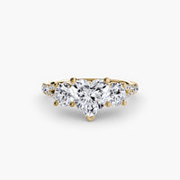 Three-Stone with Pavé Band 3 thumbnail 18