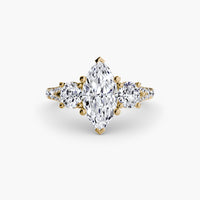 Three-Stone with Pavé Band 3 thumbnail 21