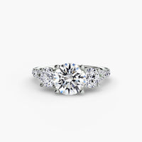 Three-Stone with Pavé Band 3 thumbnail 32