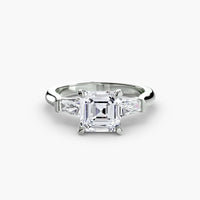 Three-Stone Ring (Baguette Side Stones) thumbnail 90