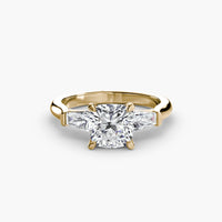 Three-Stone Ring (Baguette Side Stones) thumbnail 13