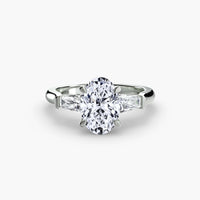 Three-Stone Ring (Baguette Side Stones) thumbnail 86
