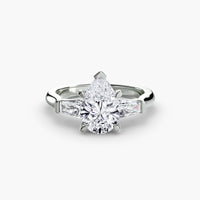 Three-Stone Ring (Baguette Side Stones) thumbnail 60