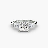 Three-Stone Ring (Baguette Side Stones) thumbnail 30