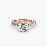 Solitaire with Pavé thumbnail 7