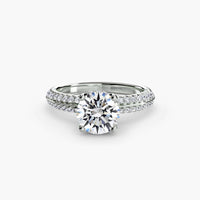 Solitaire with Pavé thumbnail 5