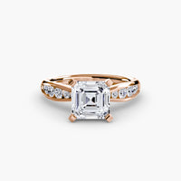 Solitaire with Pavé 3 thumbnail 90