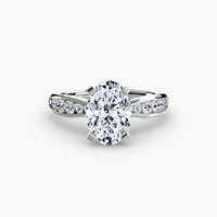 Solitaire with Pavé 3 thumbnail 5