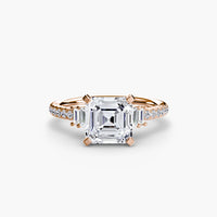 Solitaire with Pavé 4 thumbnail 90