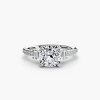 Solitaire with Pavé 4 thumbnail 4