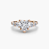 Five Stone Ring with Pavé Band thumbnail 58