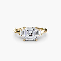 Baguette Accent Solitaire thumbnail 80