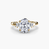 Baguette Accent Solitaire thumbnail 75
