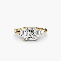Baguette Accent Solitaire thumbnail 43