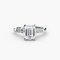 Solitaire with Shoulder Accents thumbnail 97