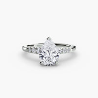 Solitaire with Shoulder Accents thumbnail 6