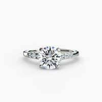 Solitaire with Shoulder Accents thumbnail 92