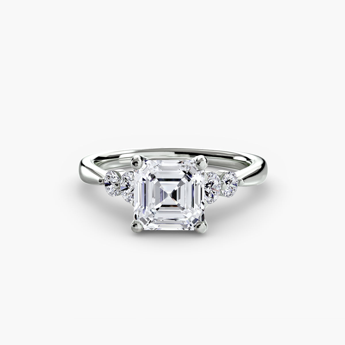 Solitaire with Shoulder Accents 2 — view 97