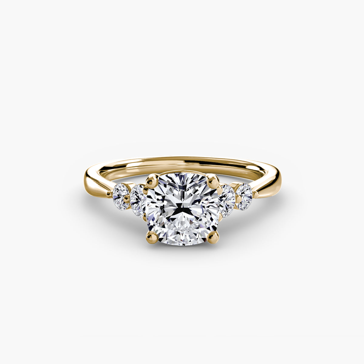 Solitaire with Shoulder Accents 2 — view 72