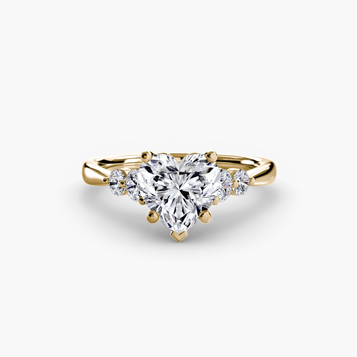Solitaire with Shoulder Accents 2 — view 76