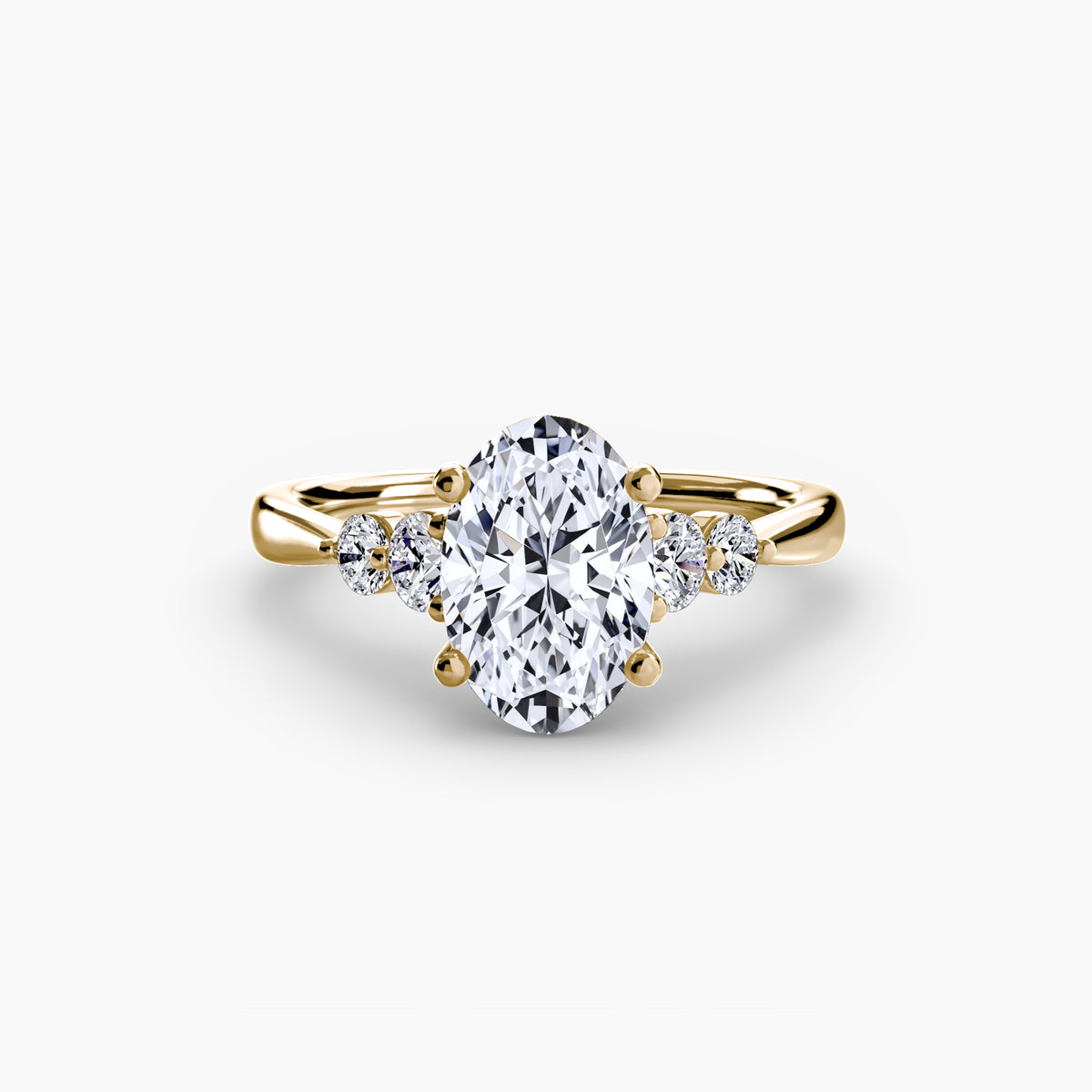 Solitaire with Shoulder Accents 2 — view 44
