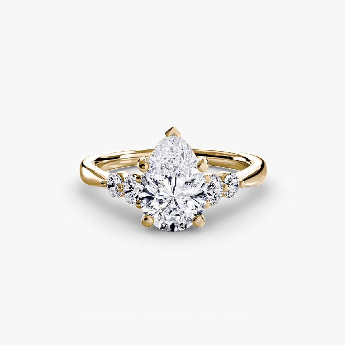 Solitaire with Shoulder Accents 2 — view 16