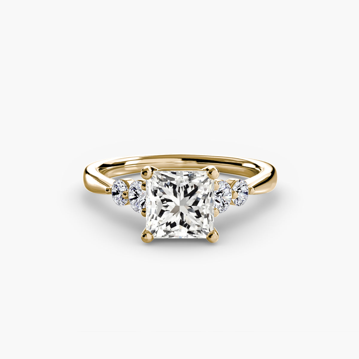 Solitaire with Shoulder Accents 2 — view 42