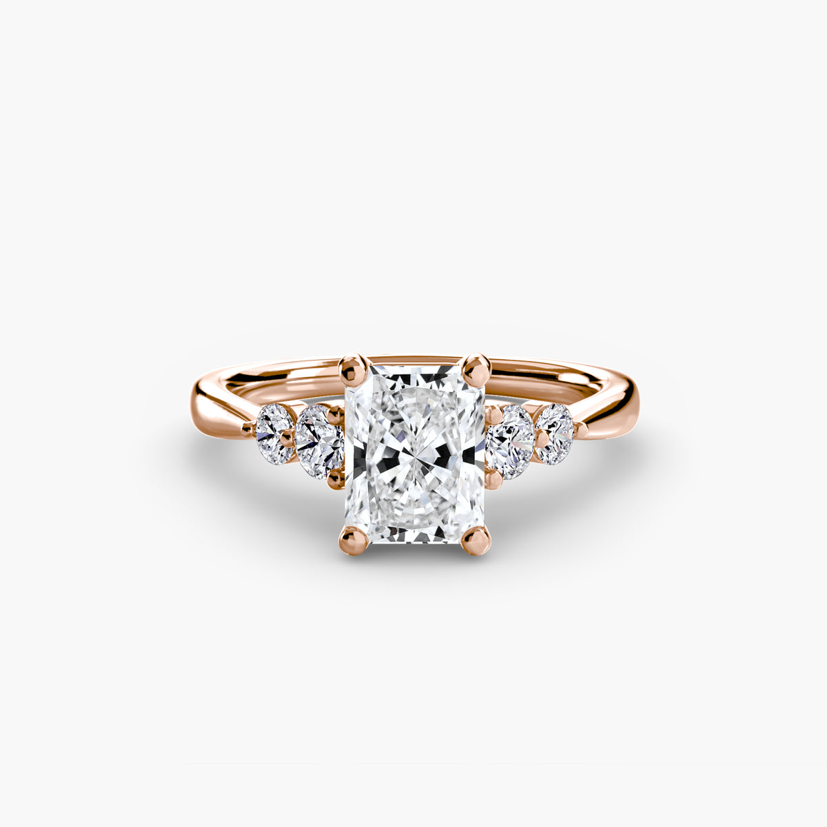 Solitaire with Shoulder Accents 2 — view 86