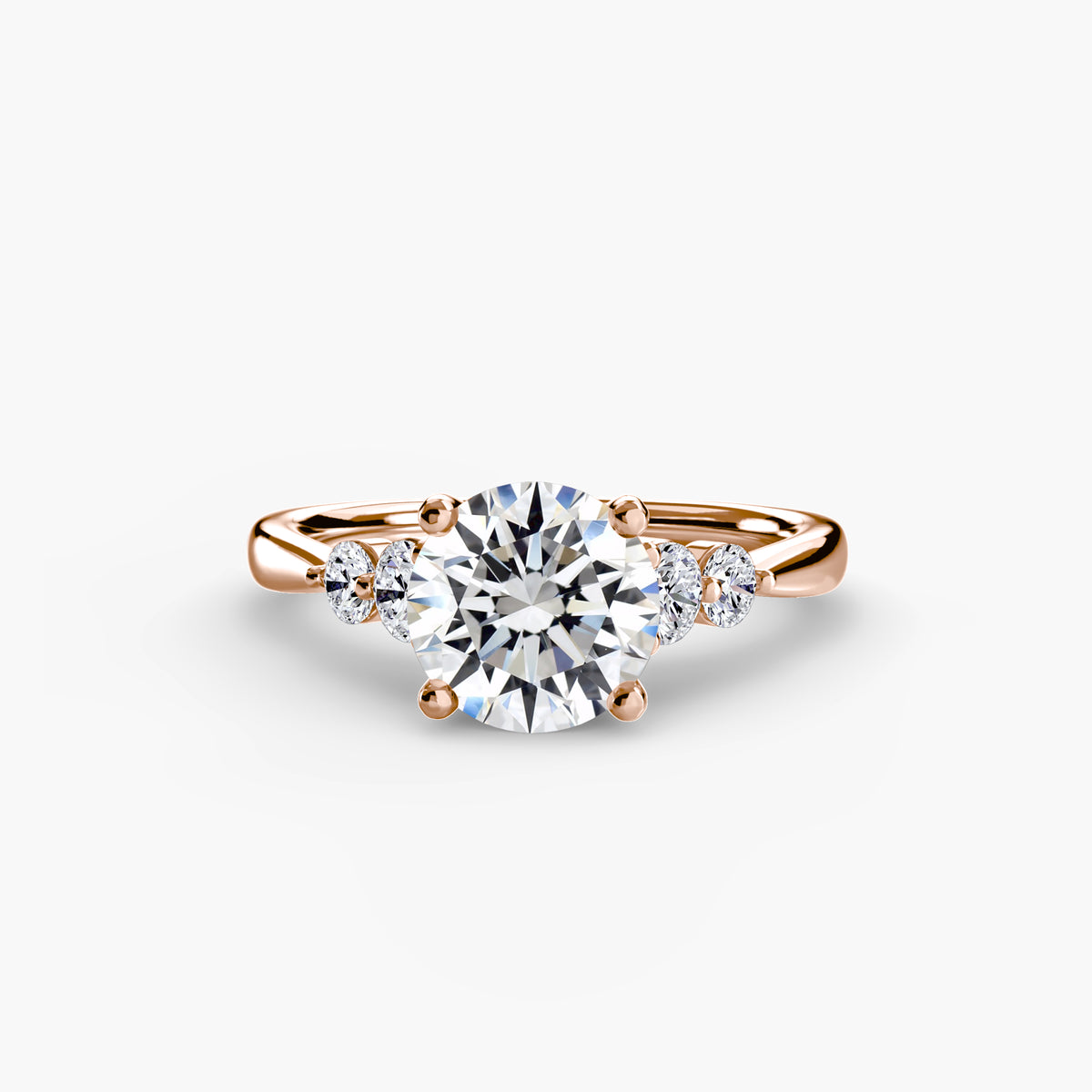 Solitaire with Shoulder Accents 2 — view 21