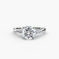 Solitaire with Shoulder Accents 2 thumbnail 60