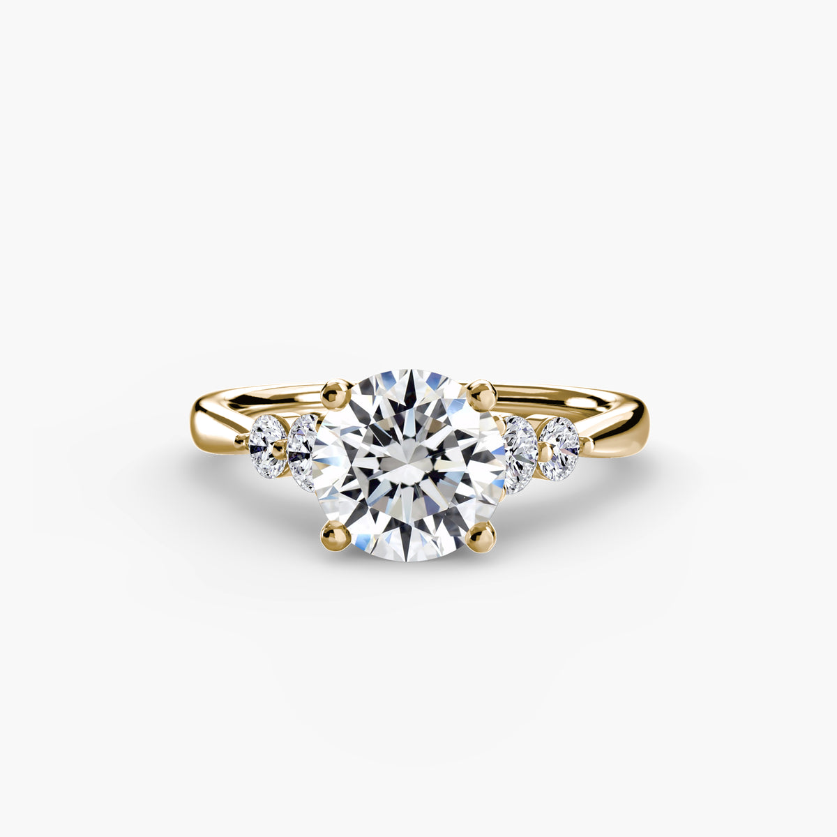 Solitaire with Shoulder Accents 2 — view 41
