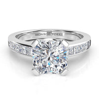 Radiance - Radiant Cut with Channel Set Princess thumbnail 1