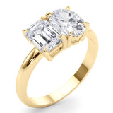 Renata – Toi et Moi Lab Grown Diamond Engagement Ring. Total 2.25 Carats