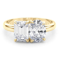 Renata – Toi et Moi Lab Grown Diamond Engagement Ring. Total 2.25 Carats thumbnail 5