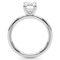 Skye — Emerald Cut Lab Grown Diamond Solitaire Engagement Ring thumbnail 2