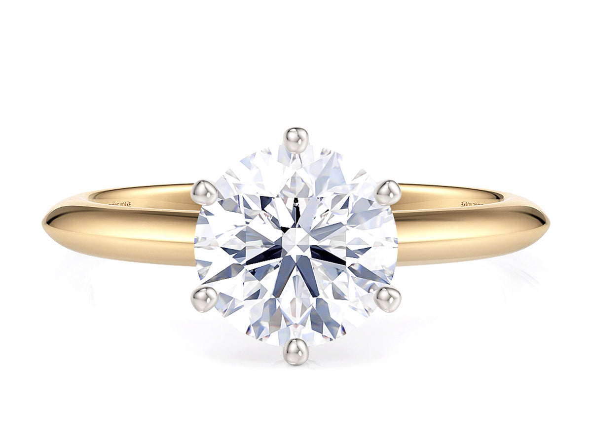 Solitaire engagement rings