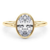 The Sunny Oval Diamond Engagement Ring – Timeless Elegance, Modern Design