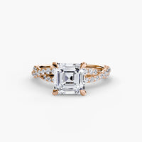 The Twisted Pavé Solitaire thumbnail 10