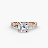 The Twisted Pavé Solitaire thumbnail 24