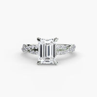 The Twisted Pavé Solitaire thumbnail 7