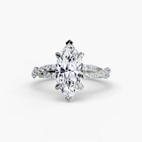 The Twisted Pavé Solitaire thumbnail 71