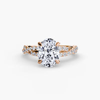 The Twisted Pavé Solitaire thumbnail 55