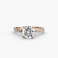 The Twisted Pavé Solitaire thumbnail 82