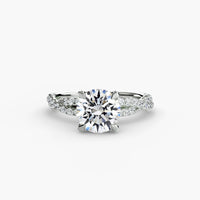 The Twisted Pavé Solitaire thumbnail 32