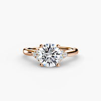 Solitaire with Cluster Shoulders thumbnail 7