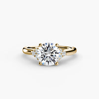 Solitaire with Cluster Shoulders thumbnail 9