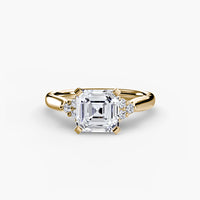 Solitaire with Cluster Shoulders 2 thumbnail 20