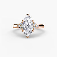 Solitaire with Cluster Shoulders 2 thumbnail 31