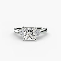 Solitaire with Cluster Shoulders 2 thumbnail 33